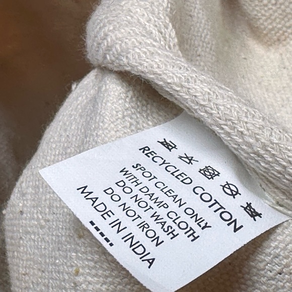 Banana Print Tote Bag with Pink Handles - Picture 2 of 3